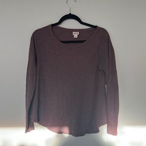 Comfy maroon top